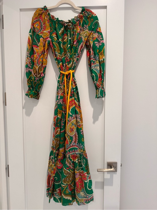 Alemais Dresses & Skirts - Alemais Green Paisely Dress US 2